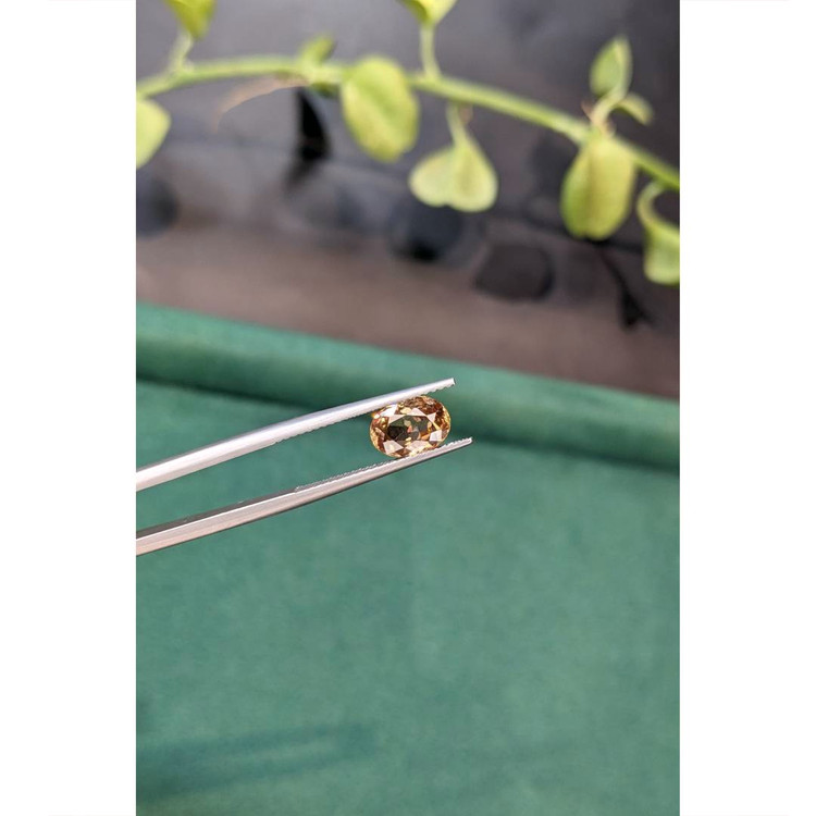 2.32 Ct. Yellowish Brown Zircon from Cambodia