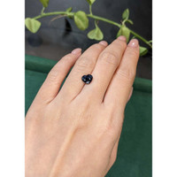 2.03 Ct. Blue Cobalt Spinel from Tanzania Life Style