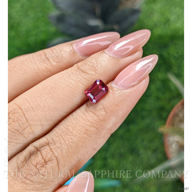 1.63 Ct. Purplish Pink Garnet from Tanzania