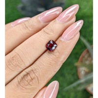 1.58 Ct. Red Garnet from Tanzania Life Style