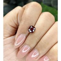 1.58 Ct. Red Garnet from Tanzania Life Style