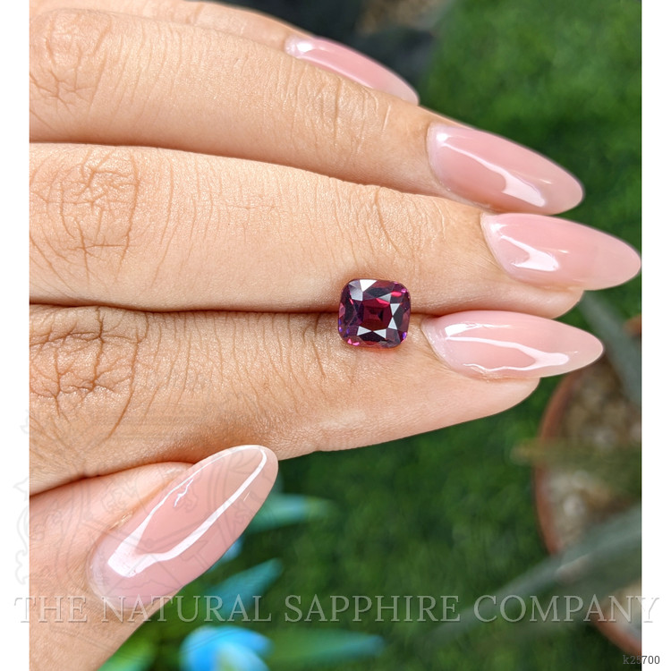 1.88 Ct. Purplish Pink Garnet from Tanzania