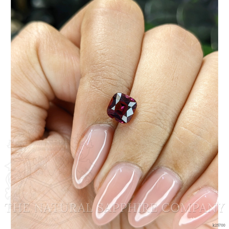 1.88 Ct. Purplish Pink Garnet from Tanzania