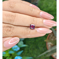 1.17 Ct. Purplish Pink Garnet from Tanzania Life Style