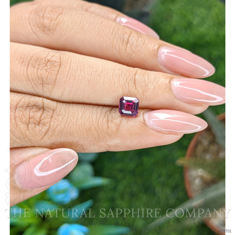 1.17 Ct. Purplish Pink Garnet from Tanzania