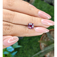 1.90 Ct. Purplish Pink Garnet from Tanzania Life Style