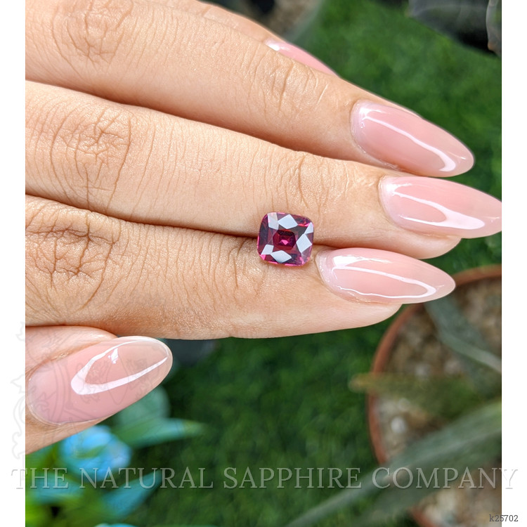 1.90 Ct. Purplish Pink Garnet from Tanzania