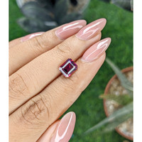 2.62 Ct. Purplish Pink Garnet from Tanzania Life Style