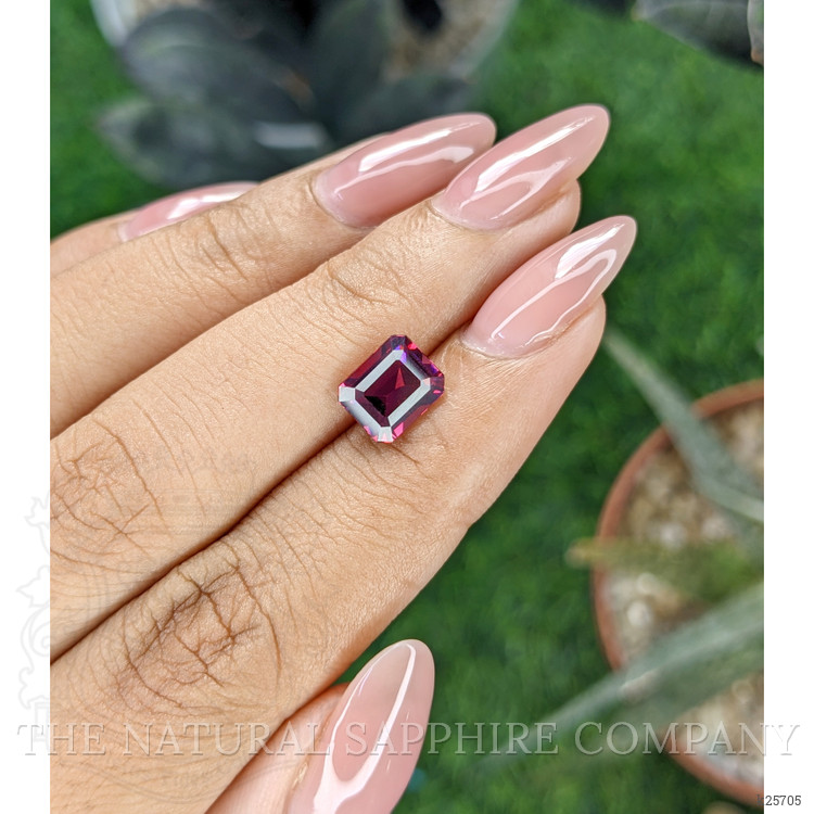 2.62 Ct. Purplish Pink Garnet from Tanzania