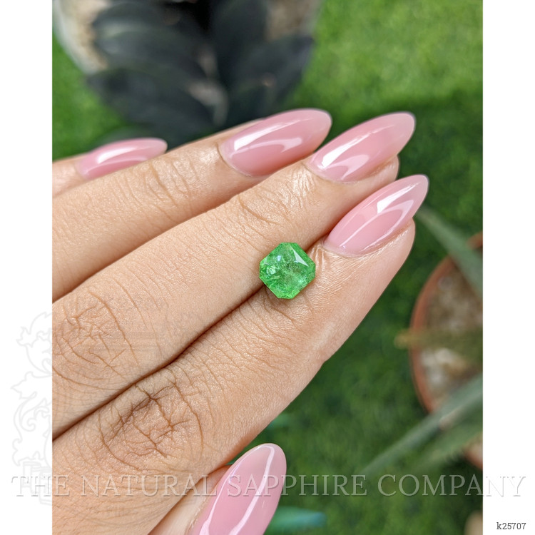 1.67 Ct. Tsavorite Garnet from Tanzania
