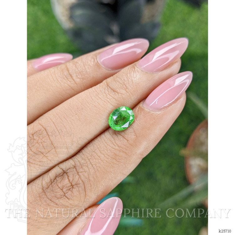 1.59 Ct. Tsavorite Garnet from Tanzania