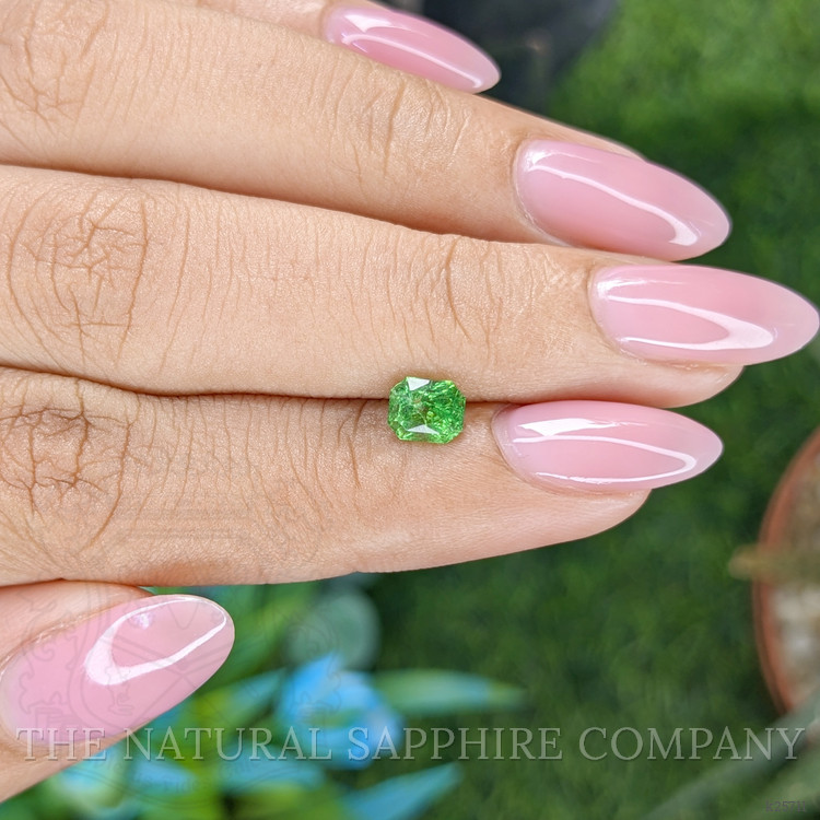 0.88 Ct. Tsavorite Garnet from Tanzania