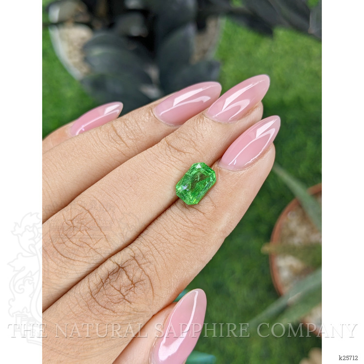2.15 Ct. Tsavorite Garnet from Tanzania