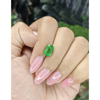 2.15 Ct. Tsavorite Garnet from Tanzania Life Style