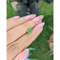 1.11 Ct. Tsavorite Garnet from Tanzania Life Style
