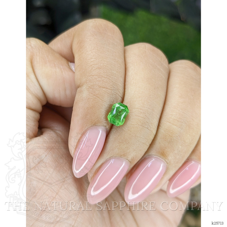 1.11 Ct. Tsavorite Garnet from Tanzania