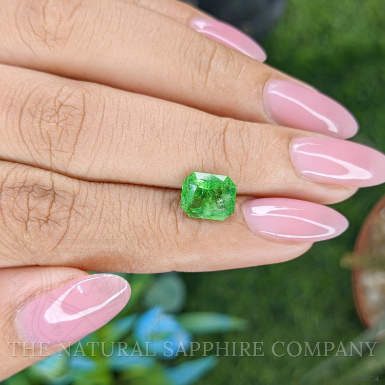 2.57 Ct. Tsavorite Garnet from Tanzania