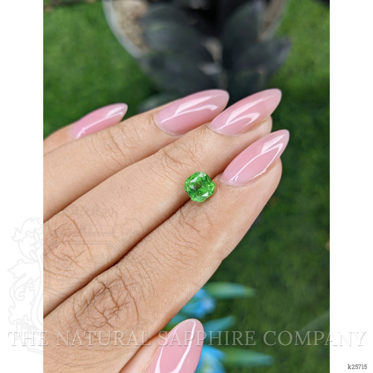 1.05 Ct. Tsavorite Garnet from Tanzania