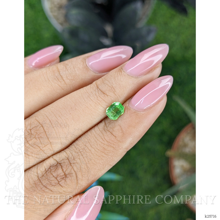 0.80 Ct. Tsavorite Garnet from Tanzania