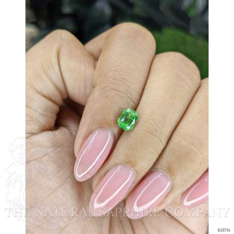 0.80 Ct. Tsavorite Garnet from Tanzania