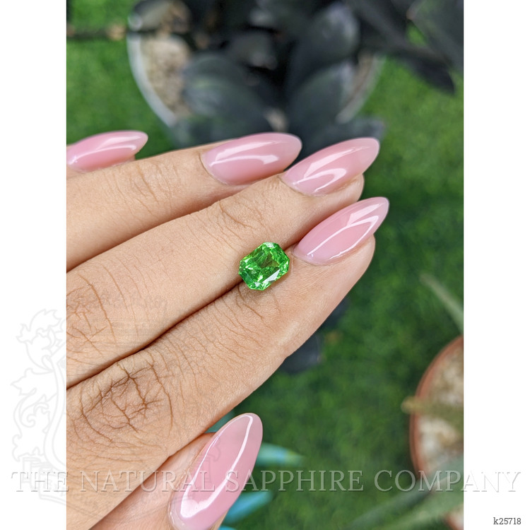 1.54 Ct. Tsavorite Garnet from Tanzania