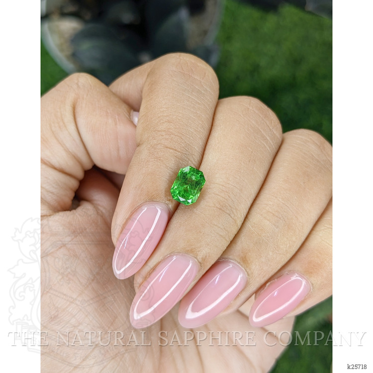 1.54 Ct. Tsavorite Garnet from Tanzania