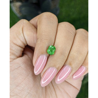 1.42 Ct. Tsavorite Garnet from Tanzania Life Style
