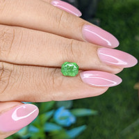 1.42 Ct. Tsavorite Garnet from Tanzania Life Style