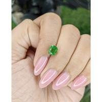 1.79 Ct. Tsavorite Garnet from Tanzania Life Style
