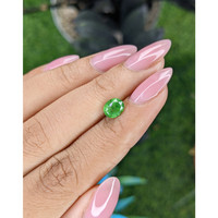 1.35 Ct. Tsavorite Garnet from Tanzania Life Style