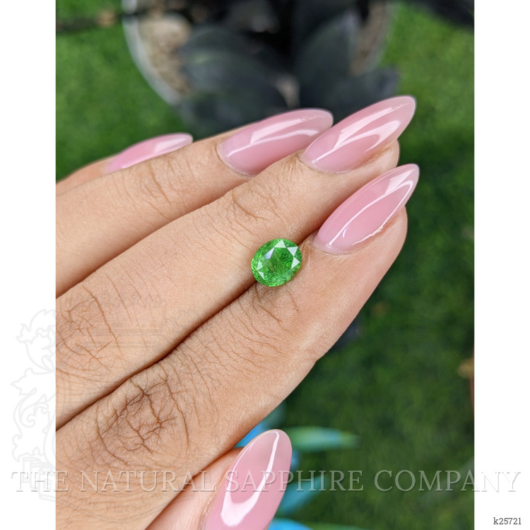1.35 Ct. Tsavorite Garnet from Tanzania