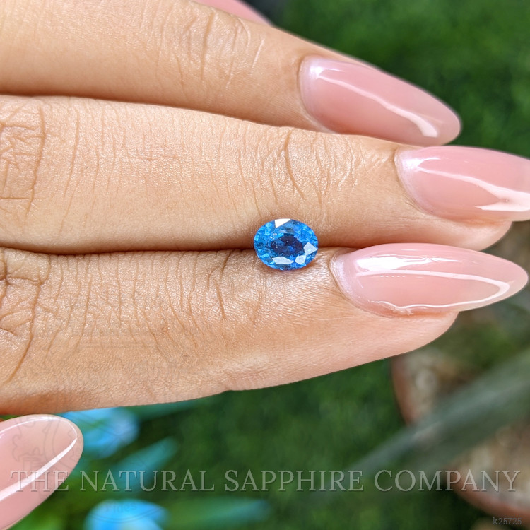 0.63 Ct. Blue Cobalt Spinel from Tanzania