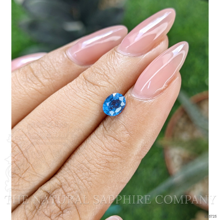 0.63 Ct. Blue Cobalt Spinel from Tanzania