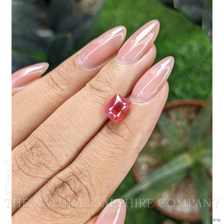 2.02 Ct. Pinkish Orange Spinel from Tanzania