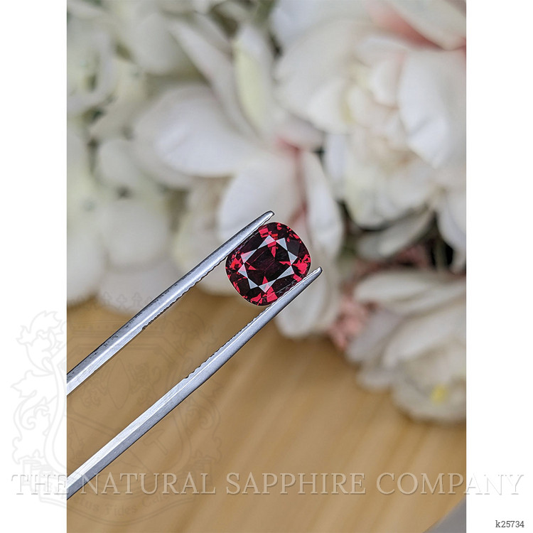 2.88 Ct. Red Garnet from Ceylon (Sri Lanka)
