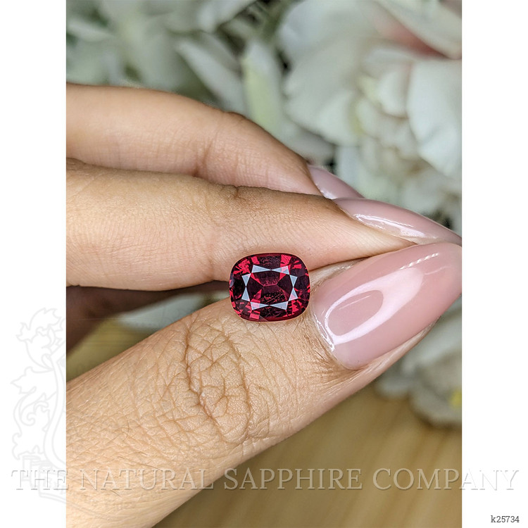 2.88 Ct. Red Garnet from Ceylon (Sri Lanka)