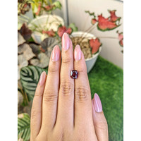 2.88 Ct. Red Garnet from Ceylon (Sri Lanka) Life Style