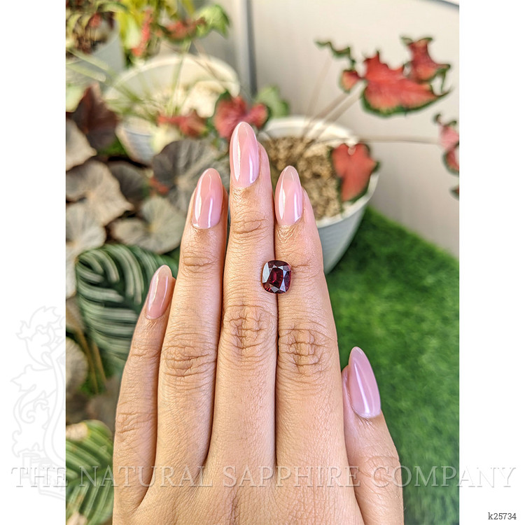 2.88 Ct. Red Garnet from Ceylon (Sri Lanka)