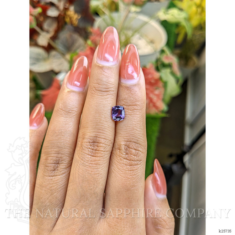 1.40 Ct. Pinkish Purple Spinel from Ceylon (Sri Lanka)