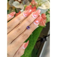 1.40 Ct. Pinkish Purple Spinel from Ceylon (Sri Lanka) Life Style