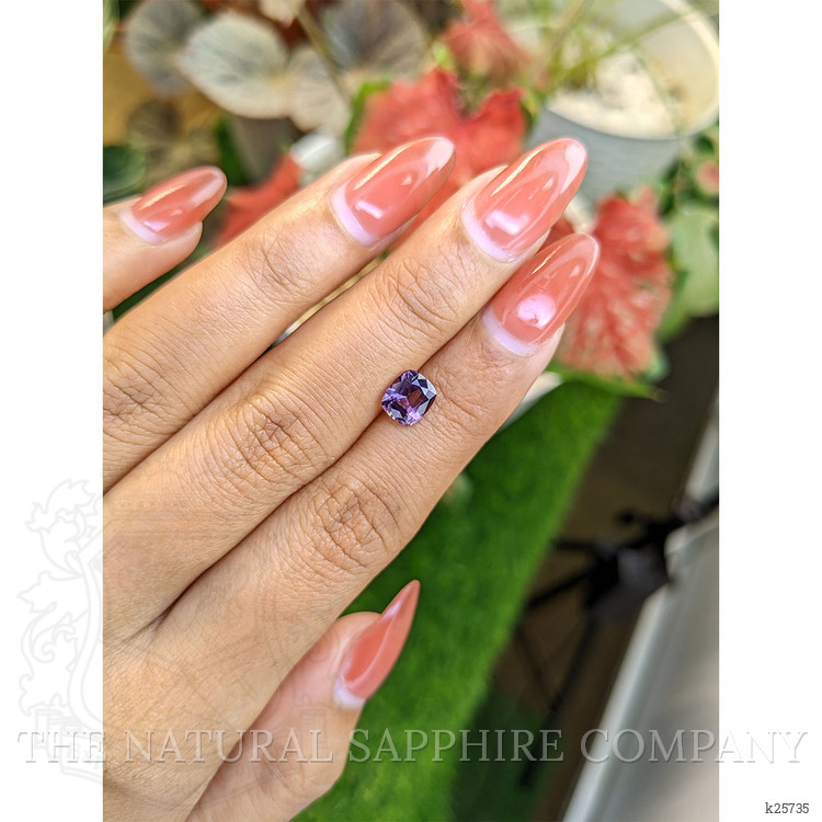 1.40 Ct. Pinkish Purple Spinel from Ceylon (Sri Lanka)