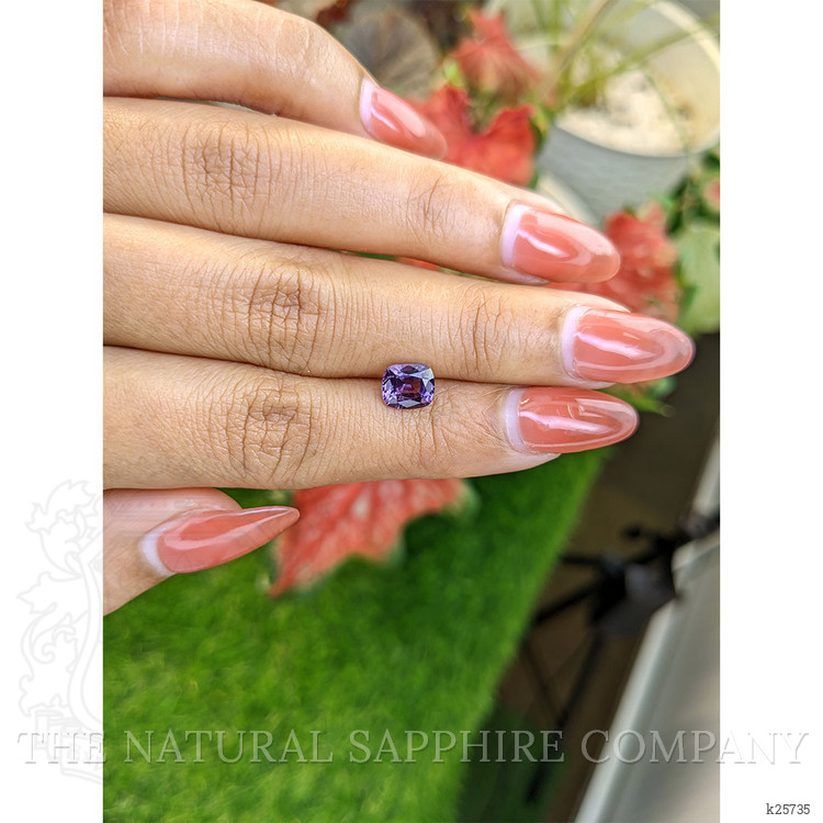 1.40 Ct. Pinkish Purple Spinel from Ceylon (Sri Lanka)