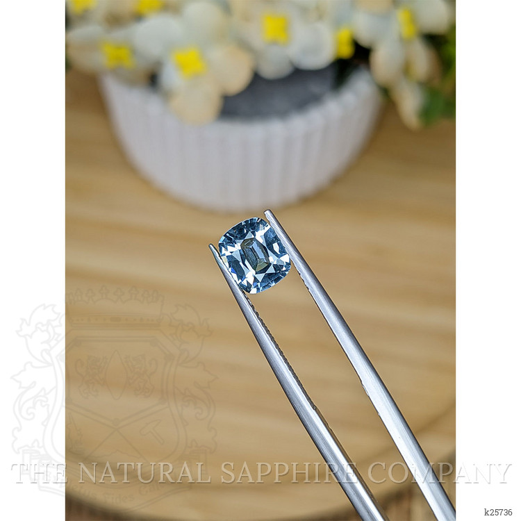 1.26 Ct. Greyish Blue Spinel from Ceylon (Sri Lanka)