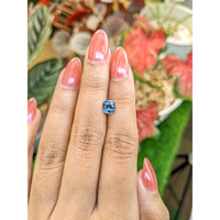 1.00 Ct. Greyish Blue Spinel from Ceylon (Sri Lanka) Life Style