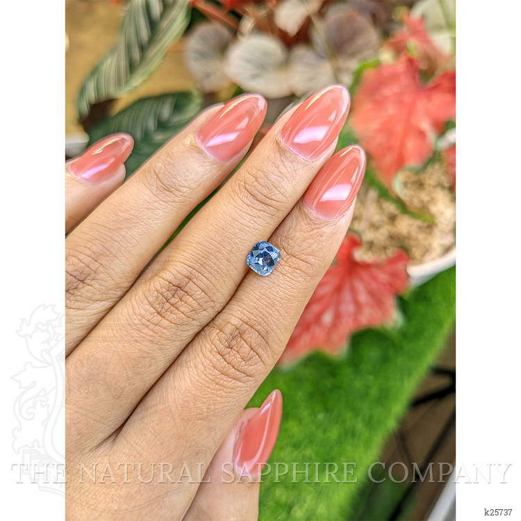 1.00 Ct. Greyish Blue Spinel from Ceylon (Sri Lanka)