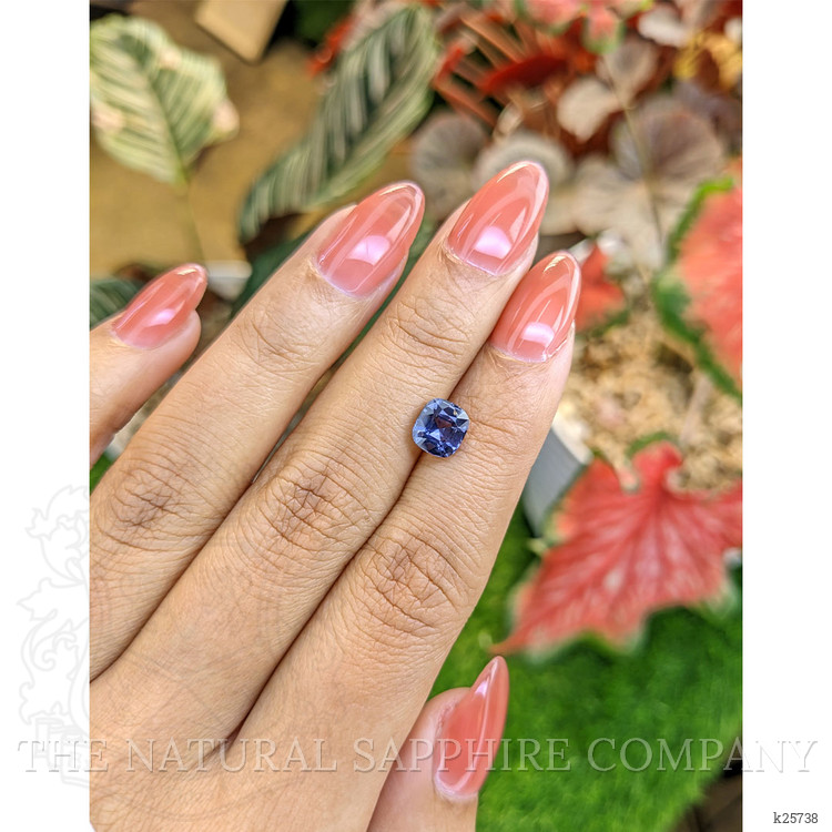 1.67 Ct. Greyish Violet Spinel from Ceylon (Sri Lanka)