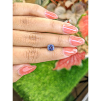 1.67 Ct. Greyish Violet Spinel from Ceylon (Sri Lanka) Life Style