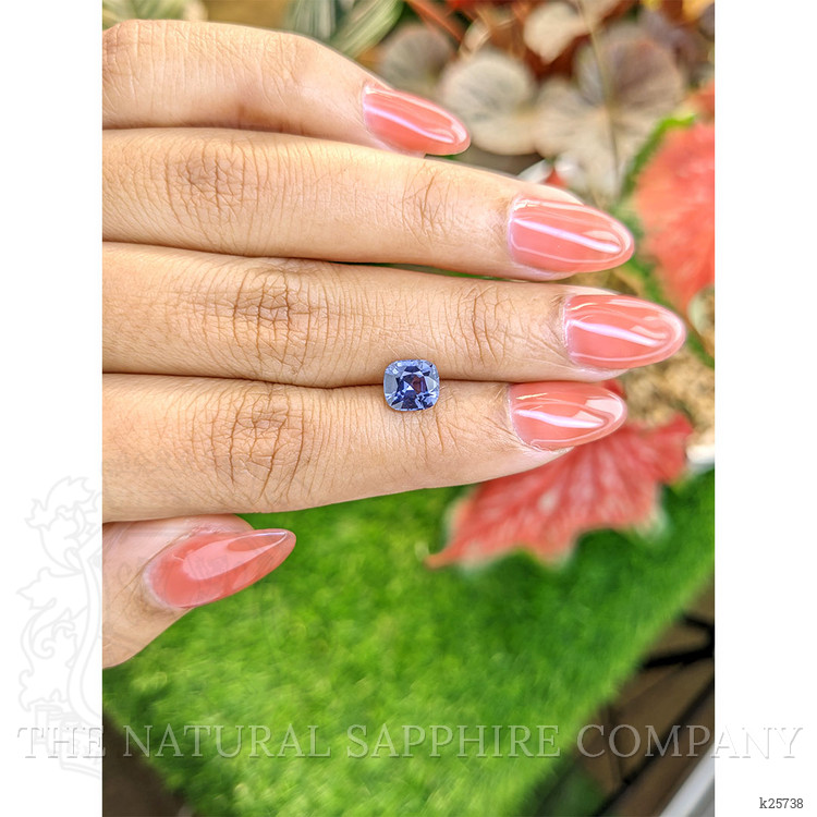 1.67 Ct. Greyish Violet Spinel from Ceylon (Sri Lanka)