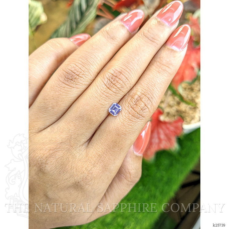 0.67 Ct. Purple Spinel from Ceylon (Sri Lanka)