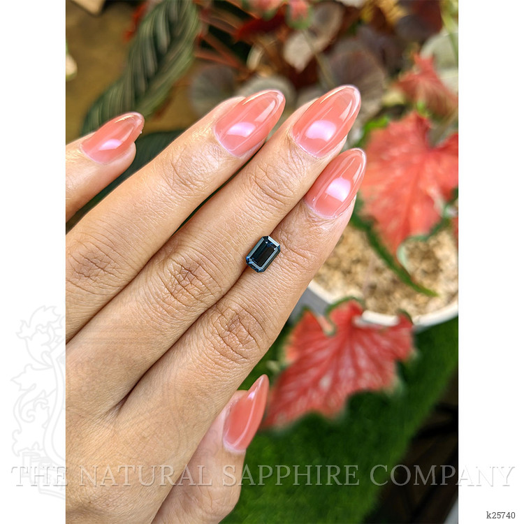 1.53 Ct. Greenish Blue Spinel from Ceylon (Sri Lanka)